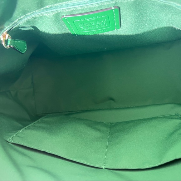 Green Coach Shoulder Bag - Picture 10 of 10